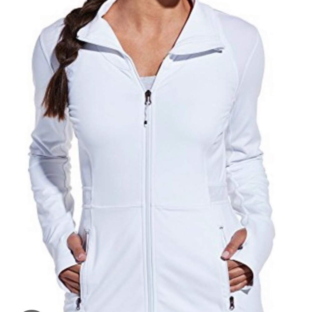 Calia by Carrie Underwood Core Fitness Zip Up Jacket Large.
